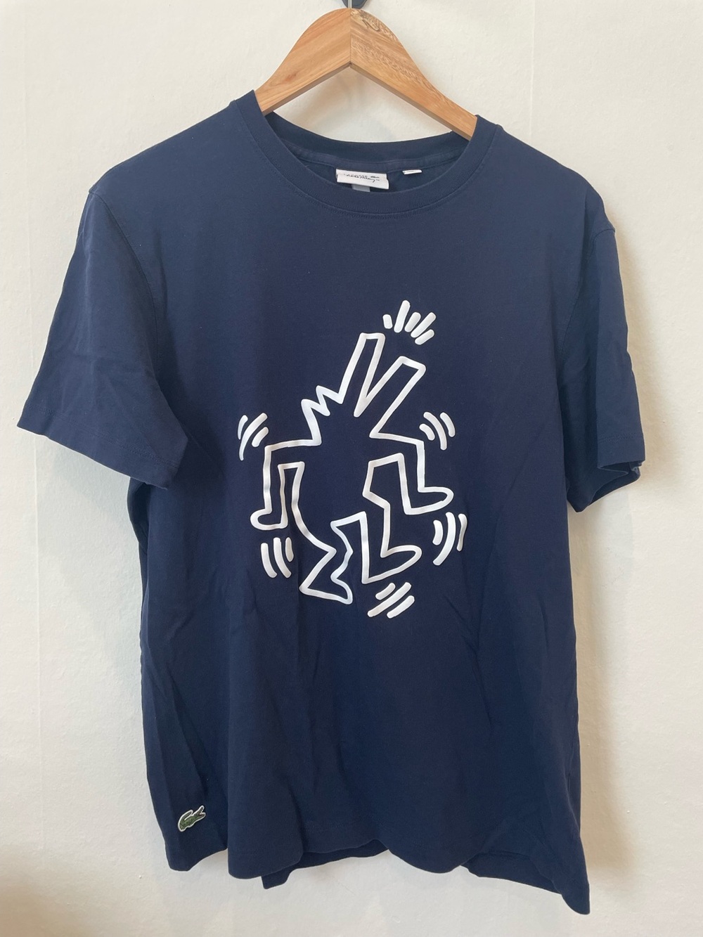 Lacoste Keith Haring colab in size Large